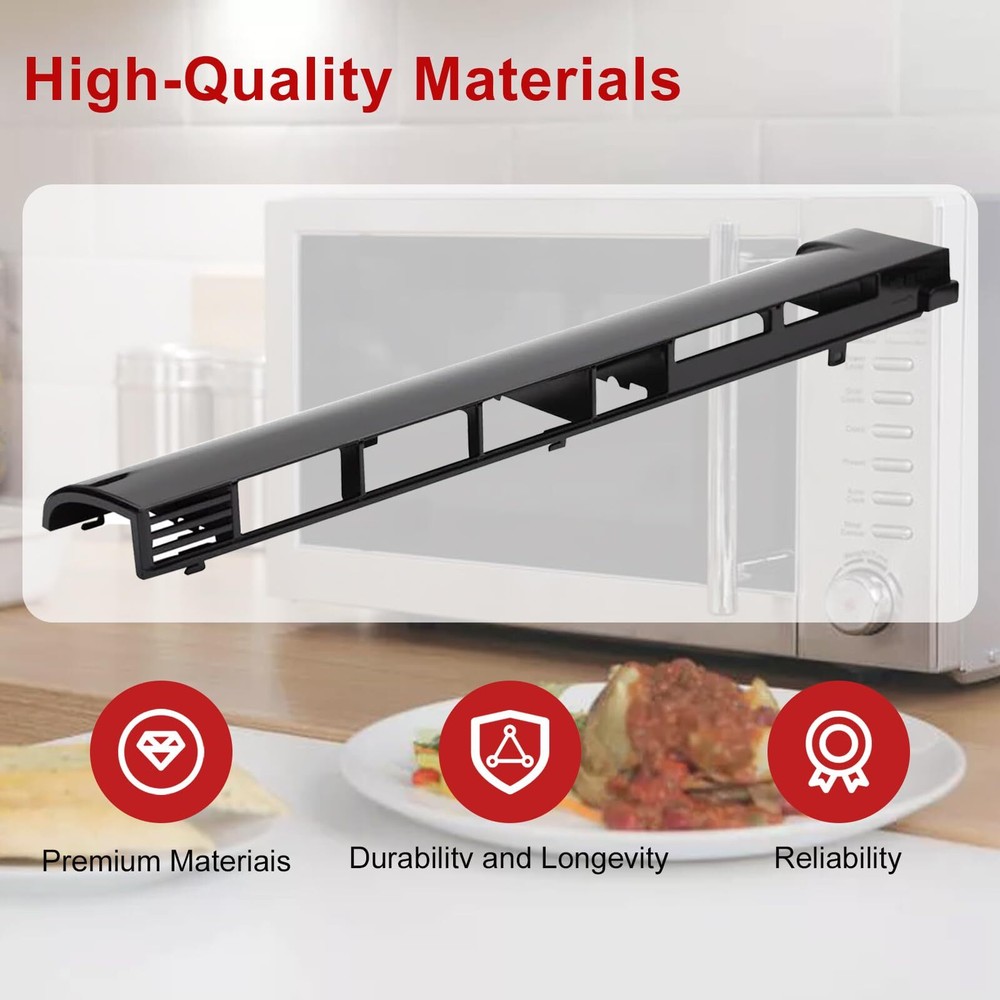 Replacement Microwave Vent Grille Black for LG Models Durable Airflow Component