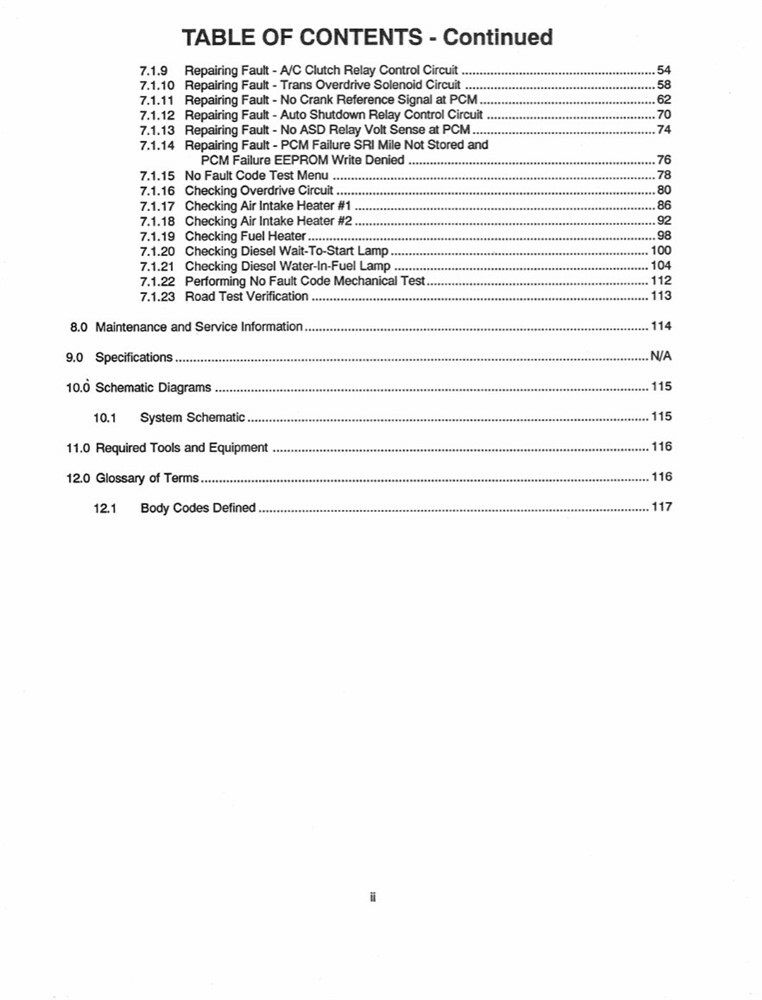 1993 Dodge Truck 5.9L Cummins Diesel Engine Diagnostic Service Repair Manual