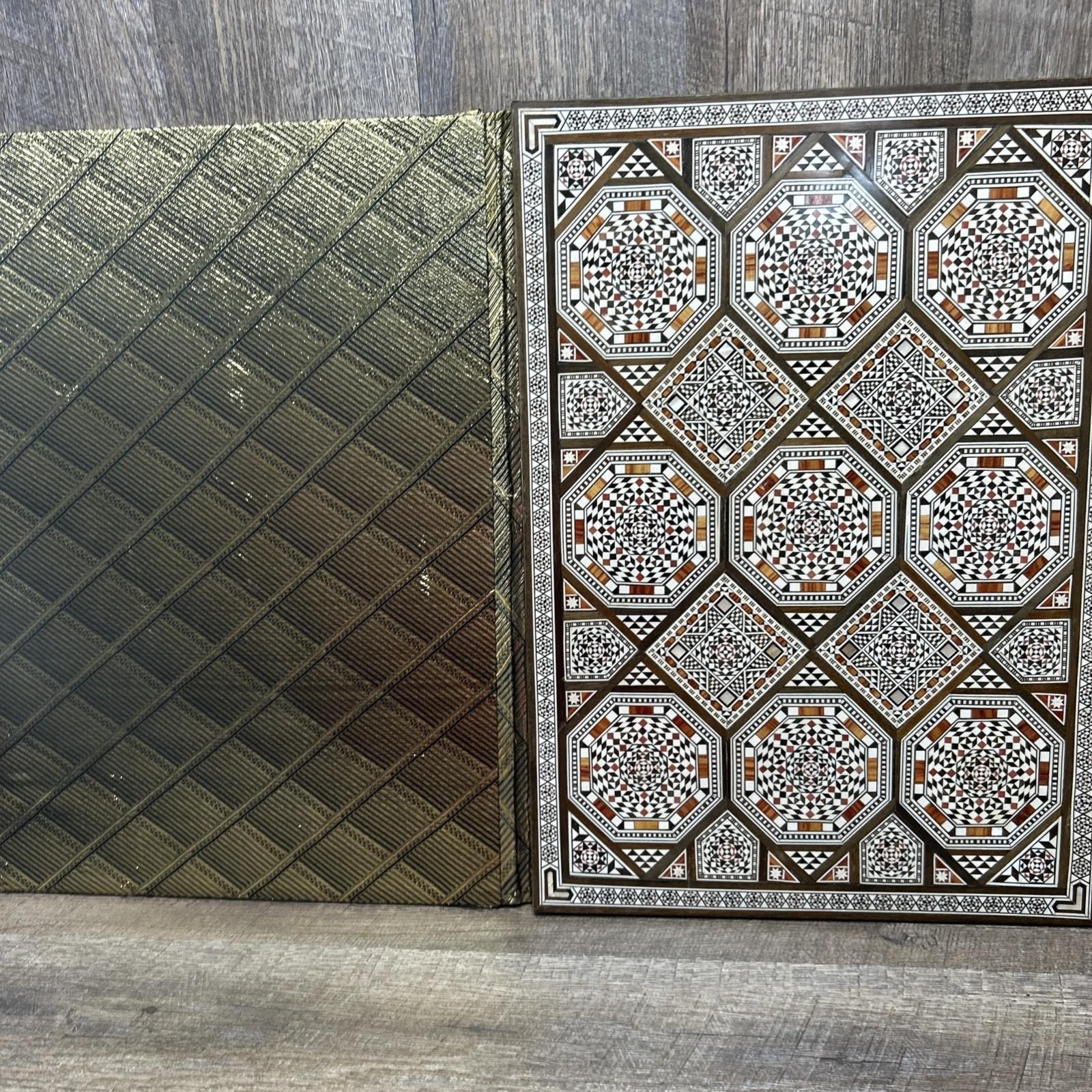 Large Khatam Desk Blotter / Pad Writing Surface