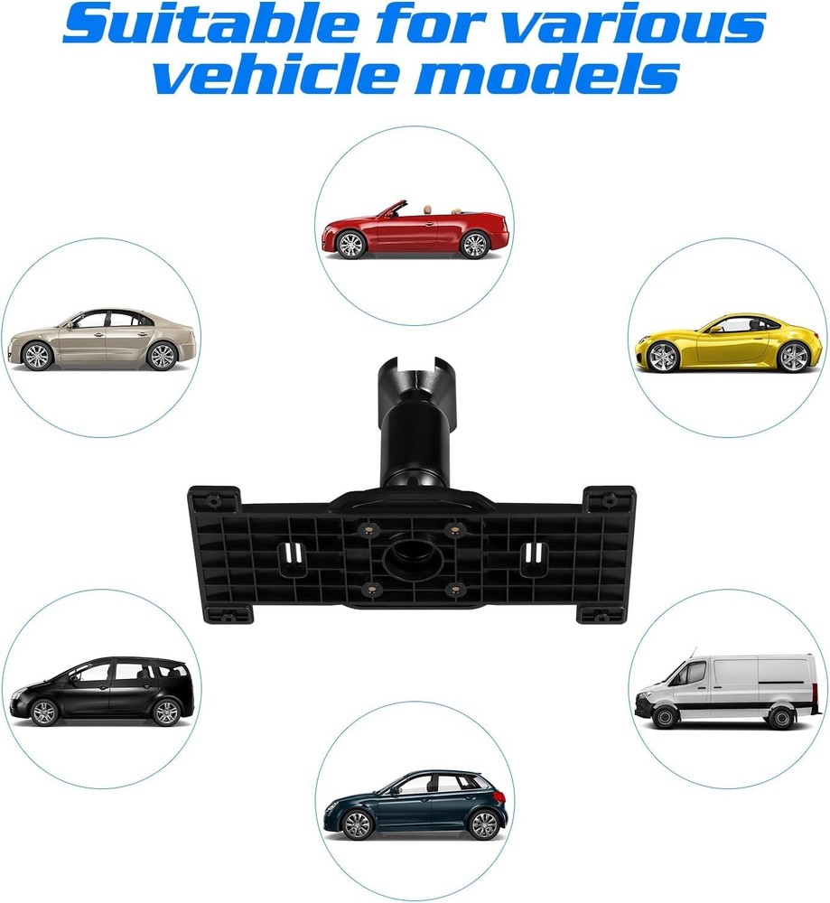 Compact Rearview Mirror Dash Cam Mount - Stabilizes Your Camera Effortlessly