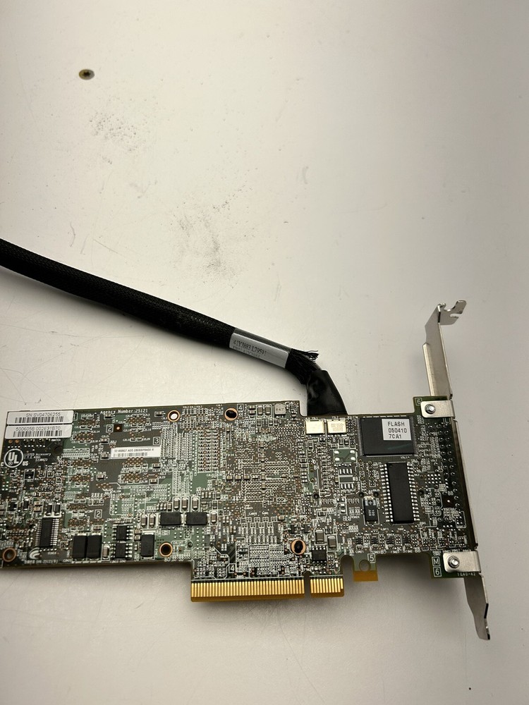 LSI IBM 46M0918 SAS PCIe x8 RAID Controller Card and Cable