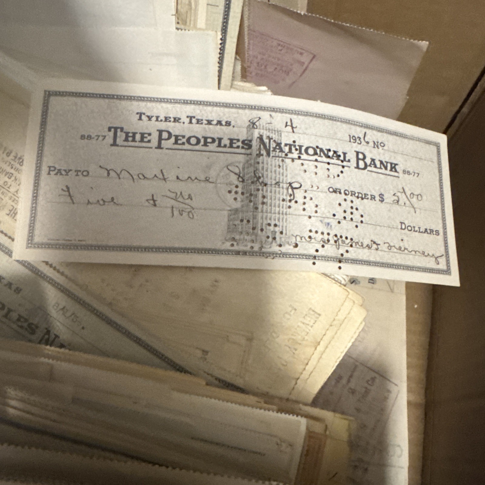 🚨‼️🔔Lot Of 10 X old vintage checks RANDOM PULL 1900’s ONLY!!🚨‼️🔔