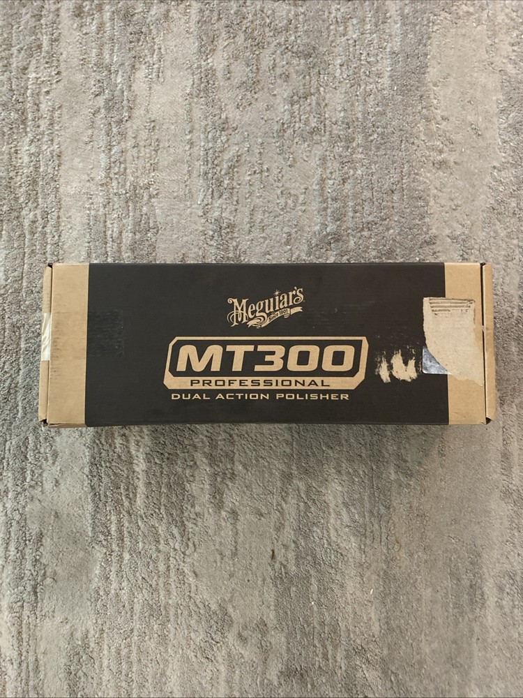 Meguiar's MT300 Variable Speed Dual Action Professional DA Polisher Used Mint