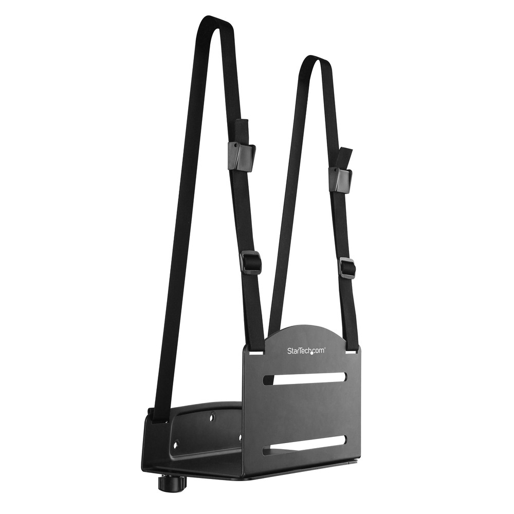 StarTech Wall Mount CPU Holder - Adjustable Width 4.8in to 8.3in - Metal - Compu