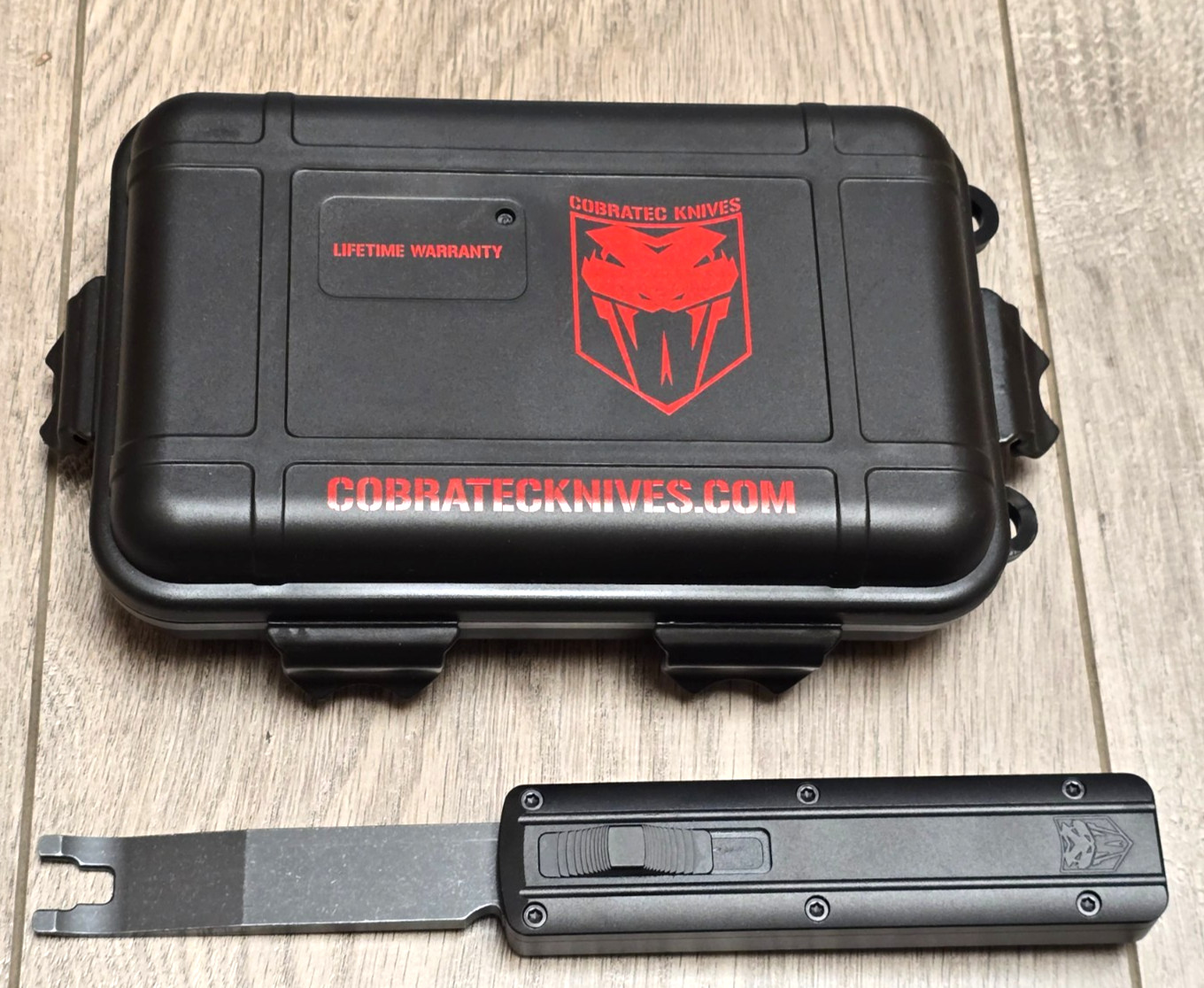 Cobratec OTF Trim Clip Removal Tool w/ Pocket Clip, Black #CTTCRT