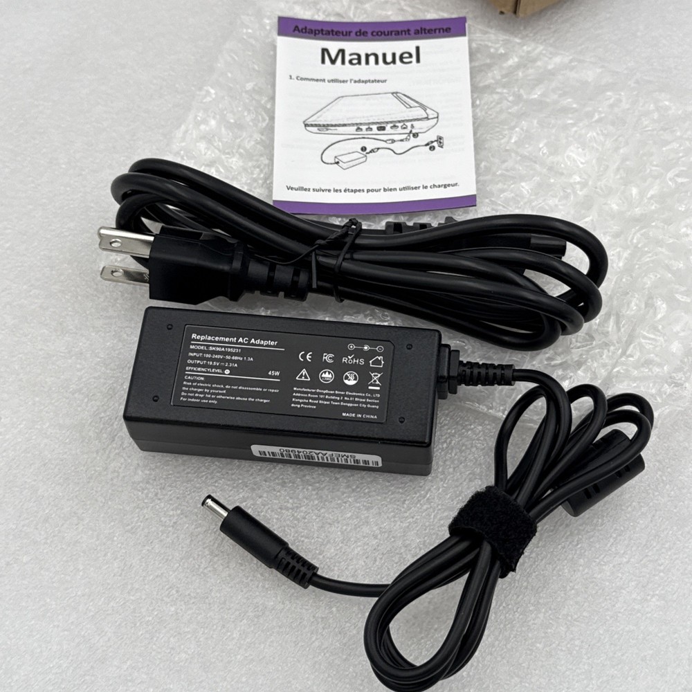 45W Replacement AC Adapter for Dell