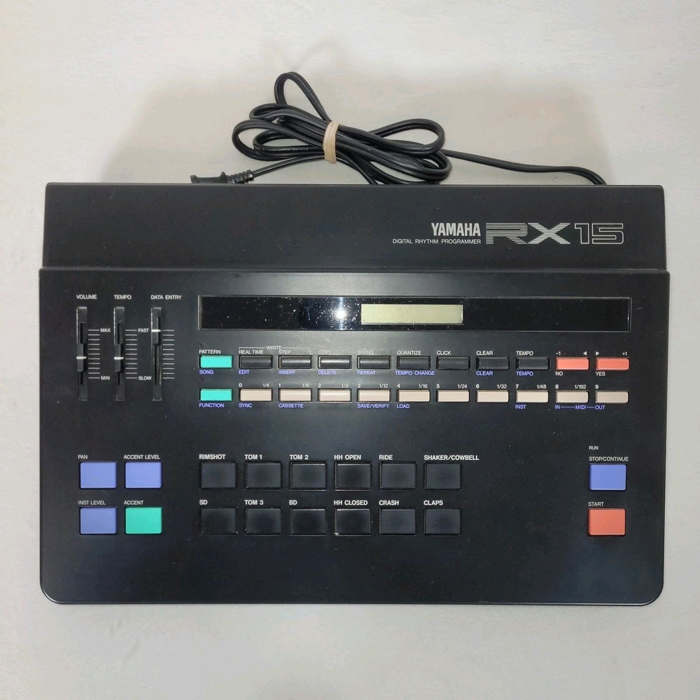 YAMAHA RX15 Digital Rhythm Programmer Drum Machine