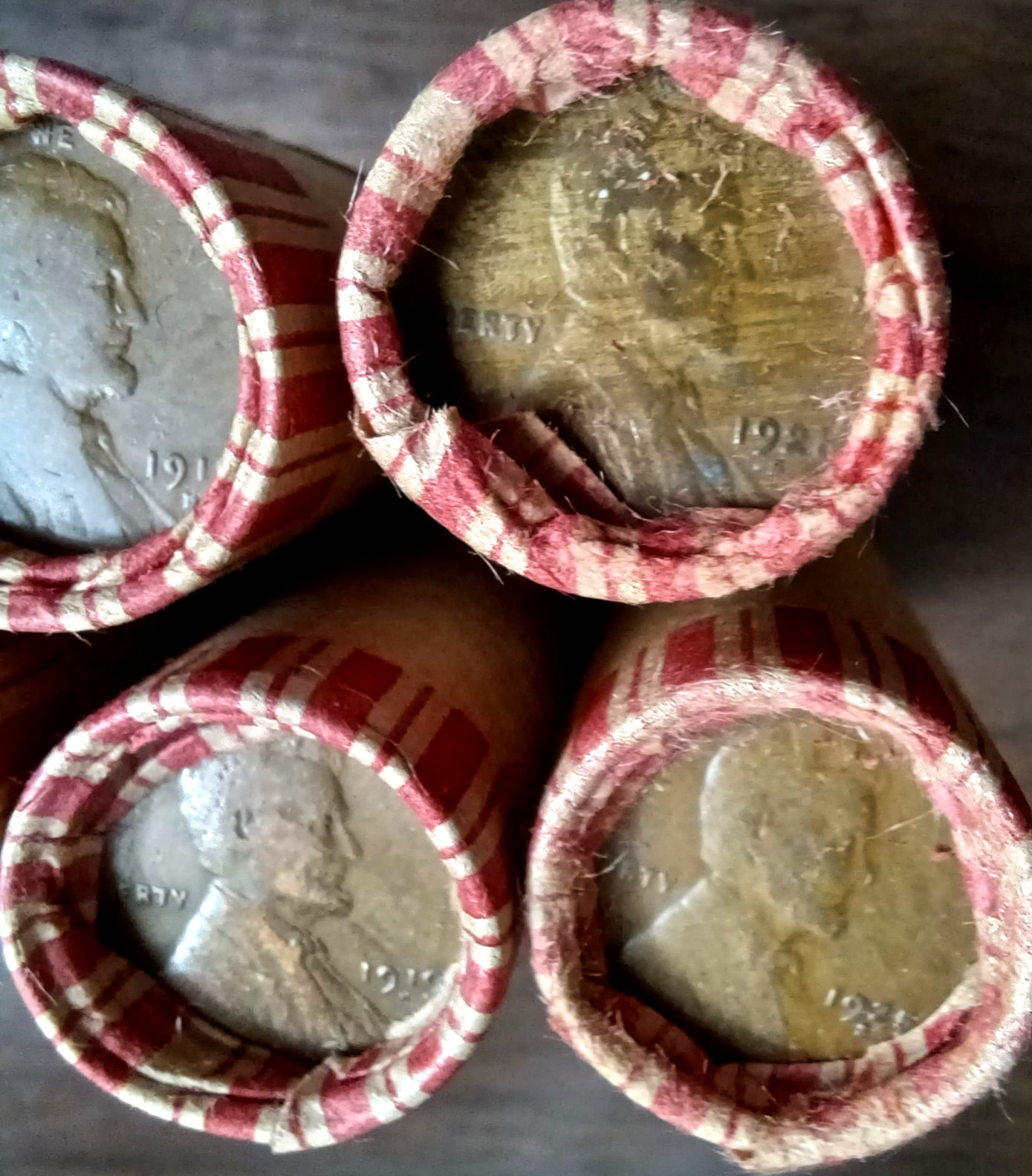 Wheat Cent Roll ranging from 1909-VDB-55PDS-Ol' Fred's Hoard, 60% Pre40-SEE DESC