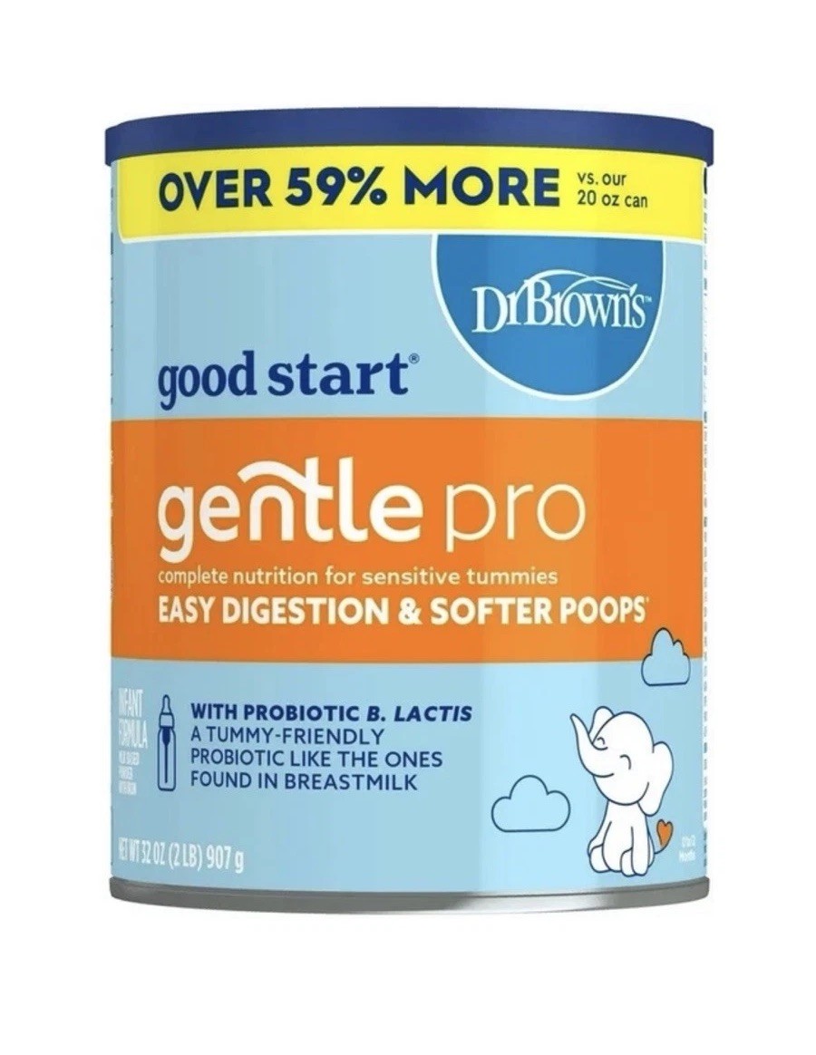 4 cans Good Start Dr. Brown’s Gentle Pro Baby Powder Sensitive 32oz Read descrip