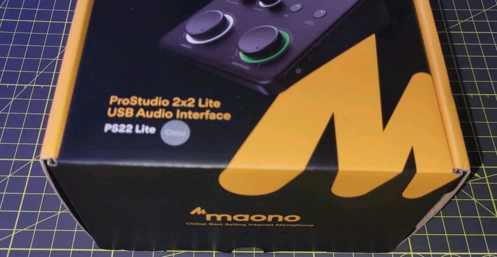 MAONO USB Audio Interface for PC: Interface with XLR Input 24-bit/192kHz OPENBOX