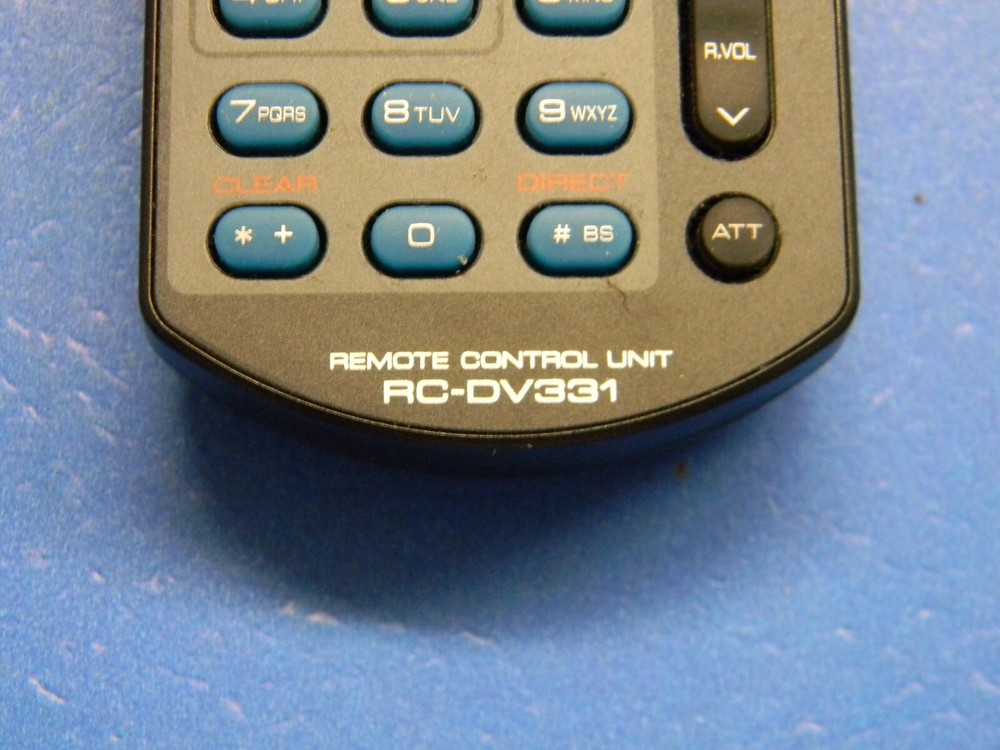 KENWOOD STEREO REMOTE CONTROL CONTROLLER IN DASH RC-DV331 RCDV331