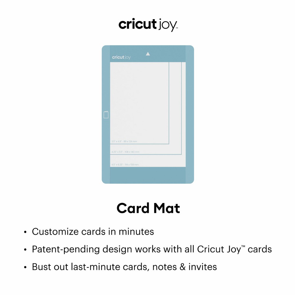 Cricut Joy Machine Insert Card Mat, 4.5 " x 6.25"