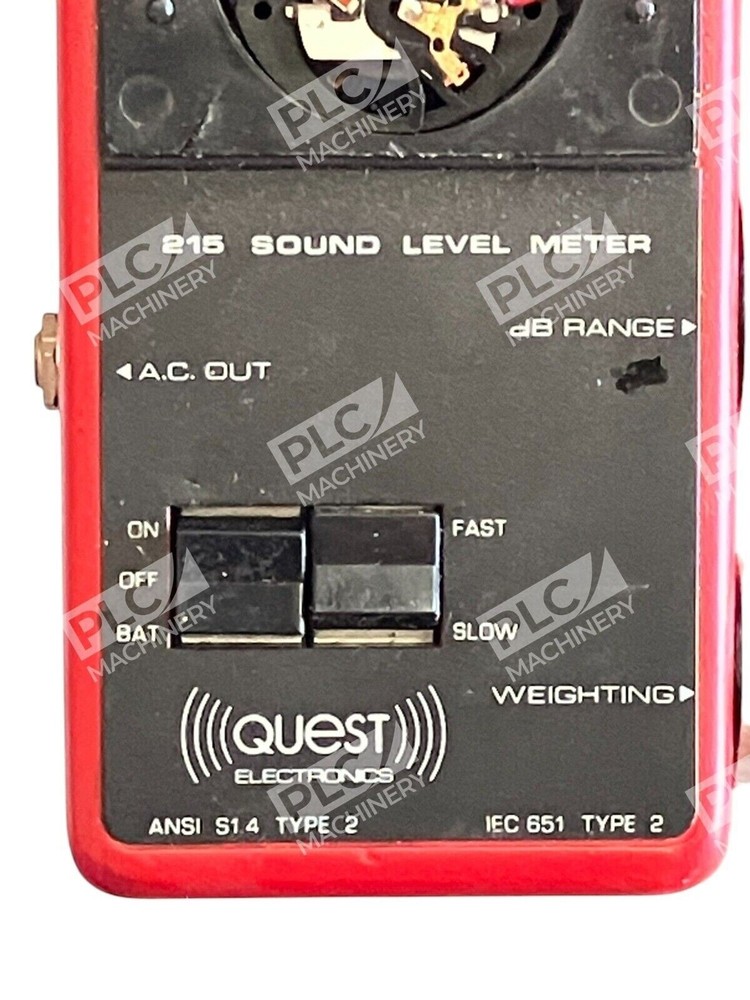 Quest Electronics 2G-2892 Permissible Sound Level Meter Model 215