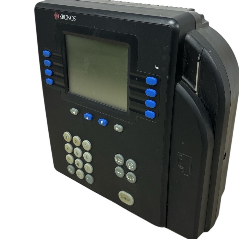 Kronos 4500 Employee Time Clock System 8602004-01 (powers on)