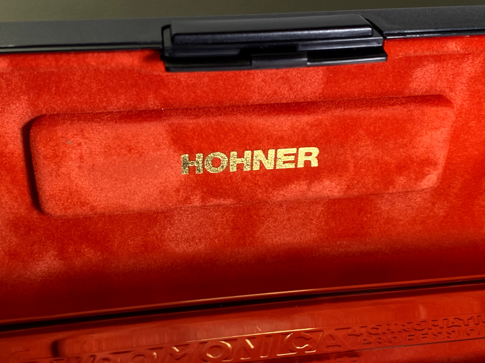 HOHNER 64 CHROMONICA 280 C Chromatic Harmonica w/ original case Made in Germany