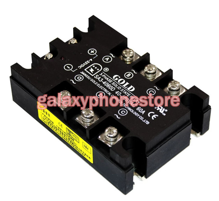 1PC Fit For GOLD Three phase AC Solid-state relay SA3-4025D 25A