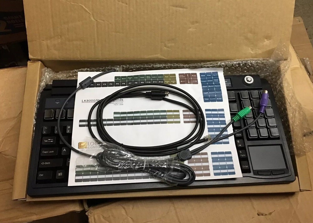 Logic Controls LK8000-M POS Keyboard