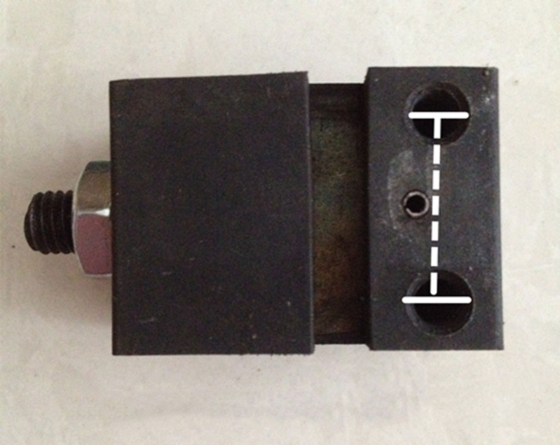 1PC Key Machine Accessories Vertical Key Machine Fixture Handle Clamp
