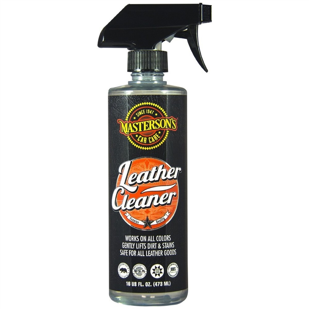 Masterson's Car Care Leather Cleaner Solution 16OZ Bottle