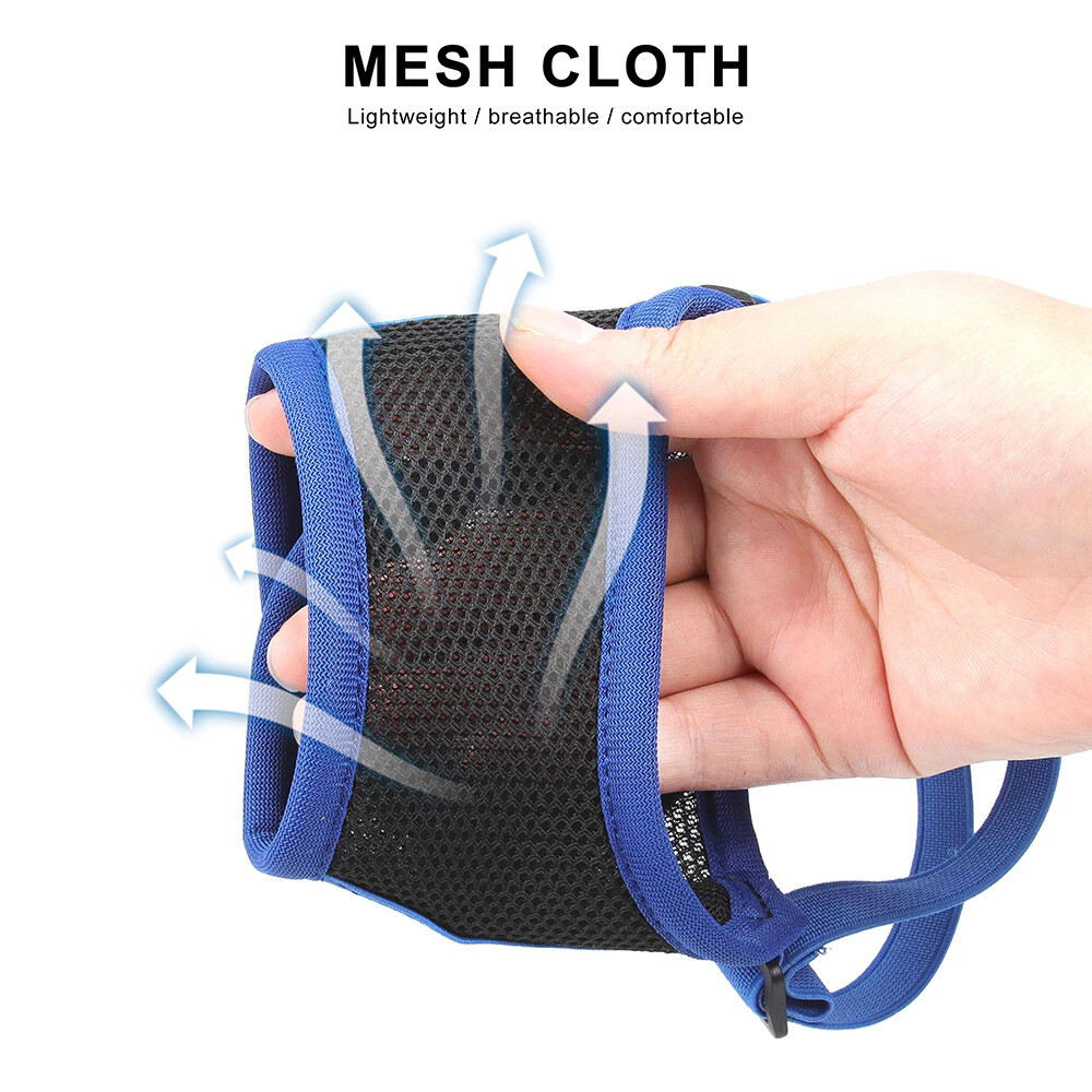 MESH Dog Muzzle Anti Stop Bite Barking Biting Chewing Training Pet Light Nylon