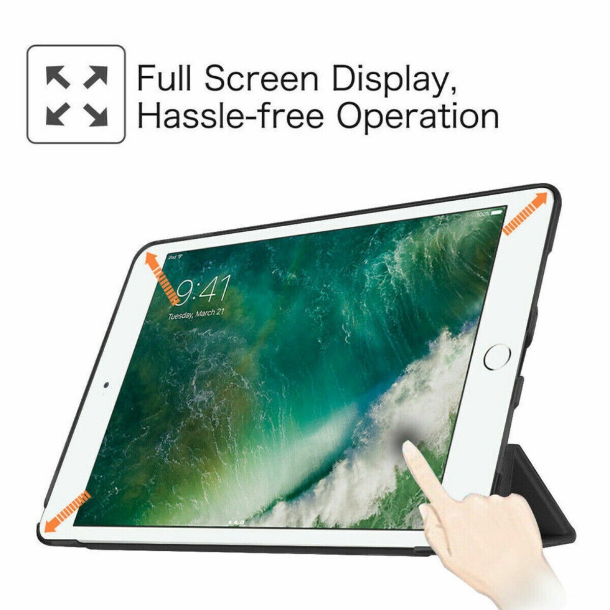 Leather Stand Flip Case For Apple iPad 9th 8th 7th 6th 5th Generation 10.2 Cover