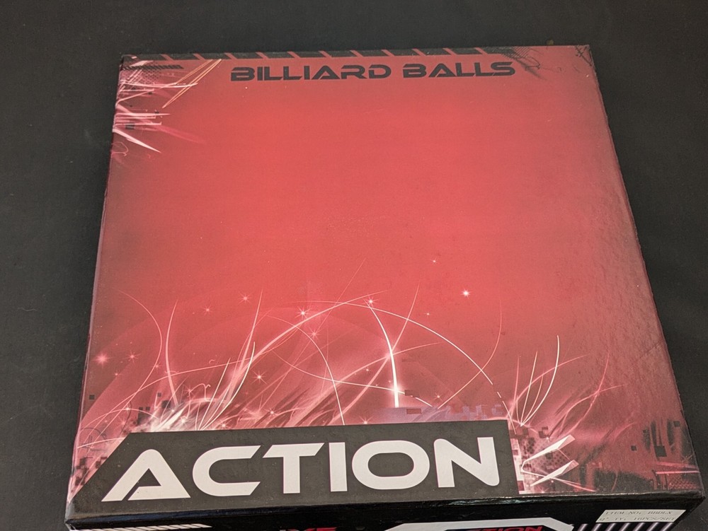 NEW Billiard Ball Set ACTION DELUXE