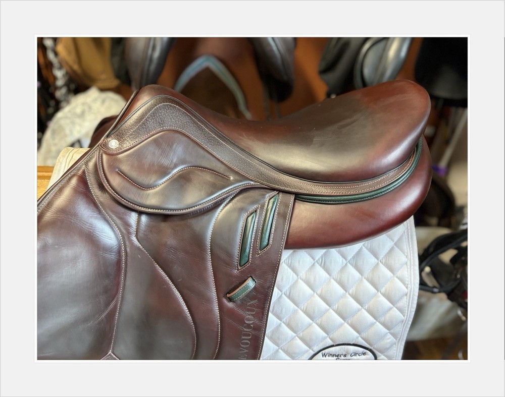Devoucoux Biarritz Lab Jump Saddle. 18” Arcade Normale
