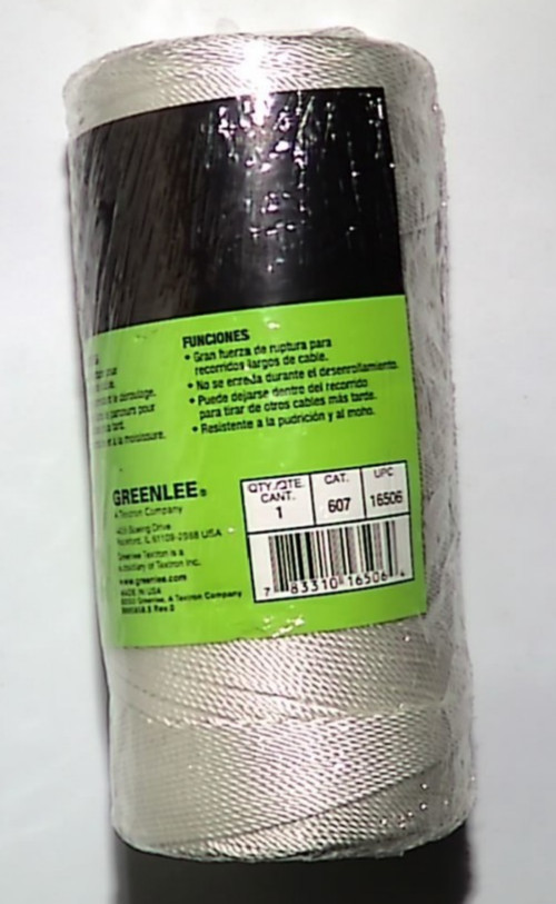 Greenlee Textron 607 Nylon Fish Line, 90-Pound