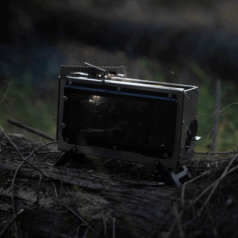 Flexible Outdoor Burning System Operates Using divisions And Hard divisions