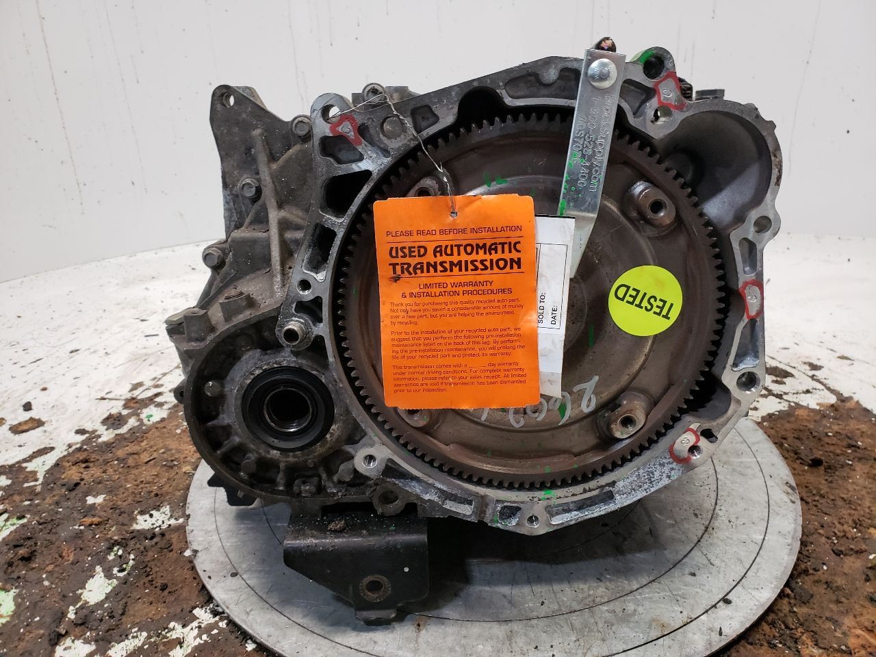 Automatic Transmission 6 Speed Thru 07/03/12 Fits 12 ACCENT 1511822