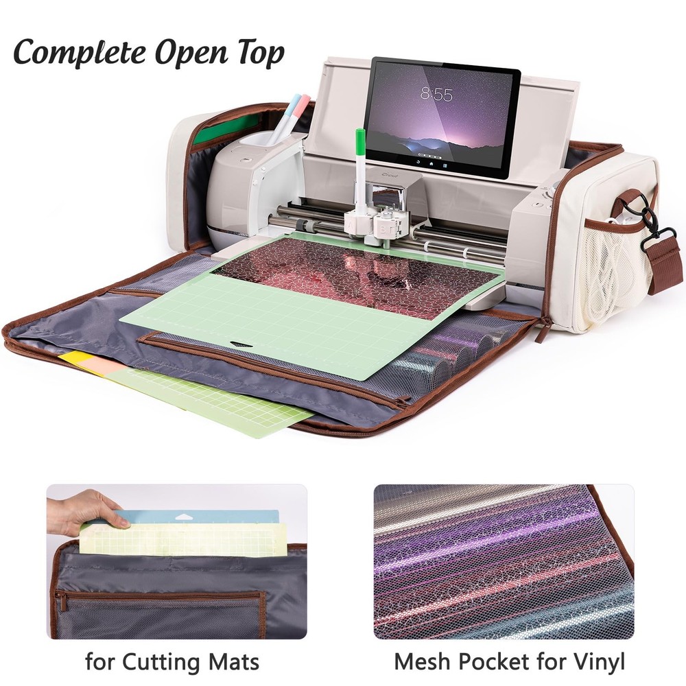 IMAGINING Carrying Case Bag for Cricut Maker 4, Maker 3, Explore 4, Explore 3...