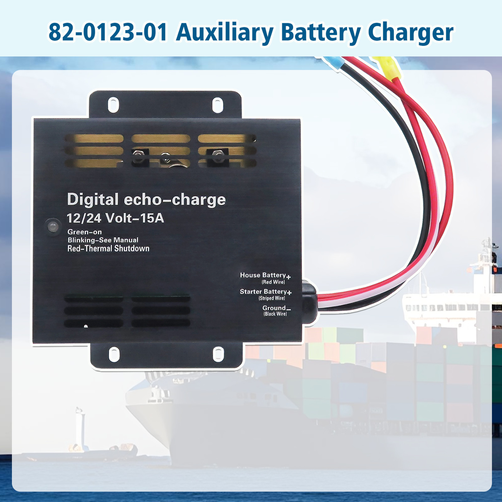 82-0123-01 Auxiliary Battery Charger，Be Suitable for Xantrex 82-0123-01 Echo