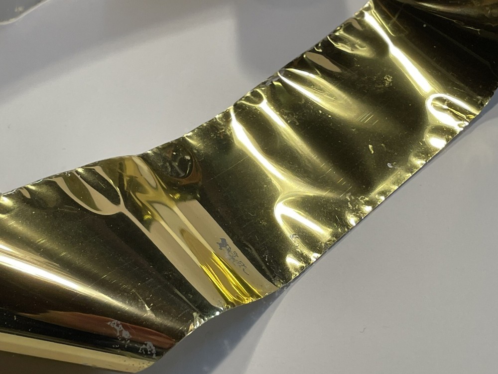 1 Vintage Rolled Gold Foil Stamping Machine Roll