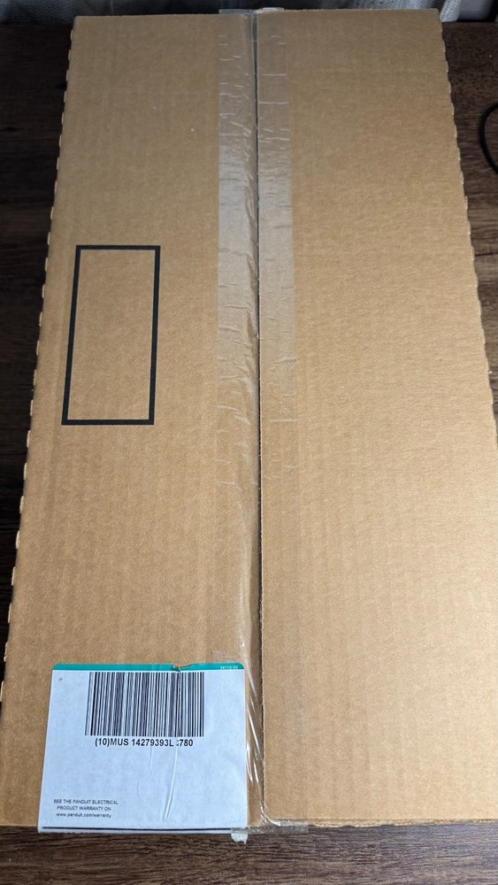 New Panduit Patchlink WMP1E Horizontal Cable Manager 19" Front & Rear 2RU