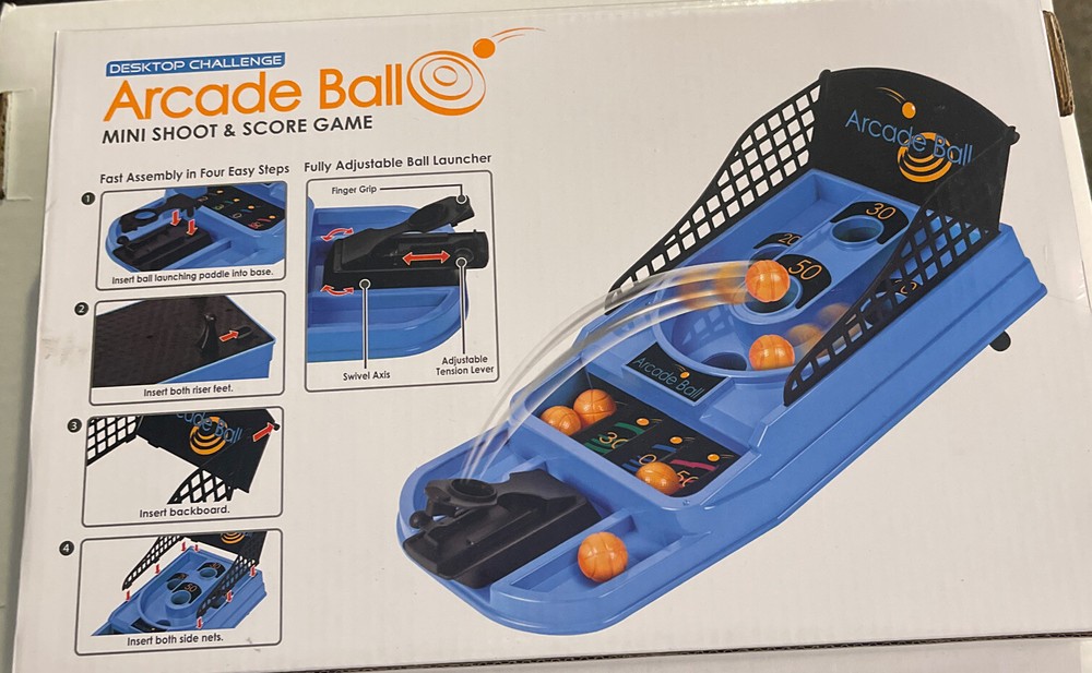 Arcade Ball Mini Shoot & Score game