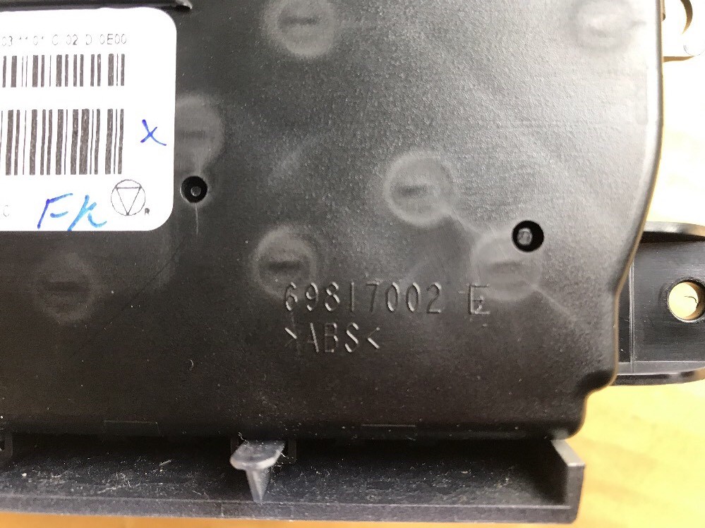 COOPER 04 05 06 07 08 TEMP AC HEAT CLIMATE CONTROL PANEL UNIT SWITCH