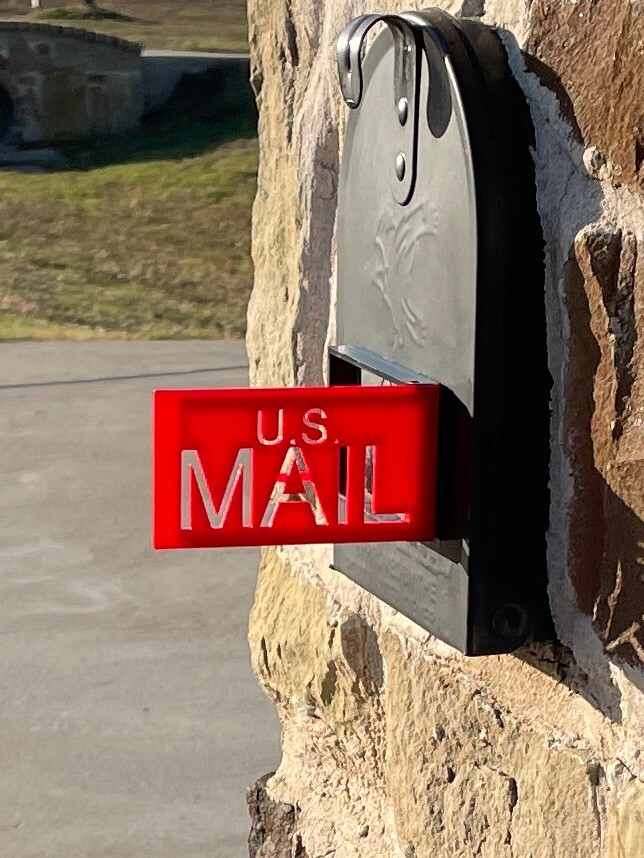 US Mailbox Red Flag Solution Universal Front Mount Mail Replacement Outgoing