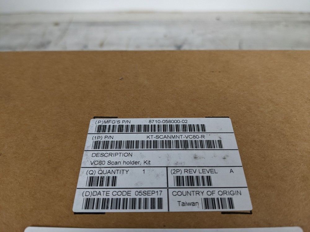 ZEBRA KT-SCANMNT-VC80-R BARCODE SCANNER SIDE MOUNT (NEW OPEN BOX)