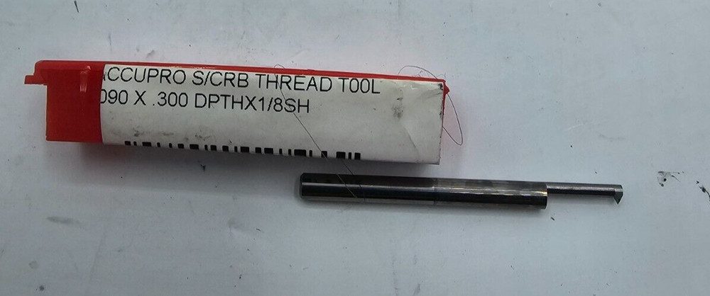 Accupro Single Point Threading Tool 32 to 64 TPI Internal Solid Carbide 05251921
