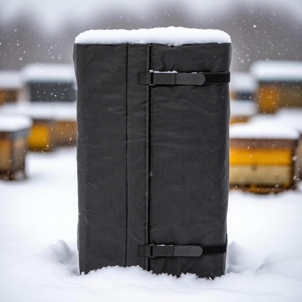 Bee Hive Wrap For 10 & 8 Frame Beehives, 2 Deep Boxes & 2 Medium Box Adjustable