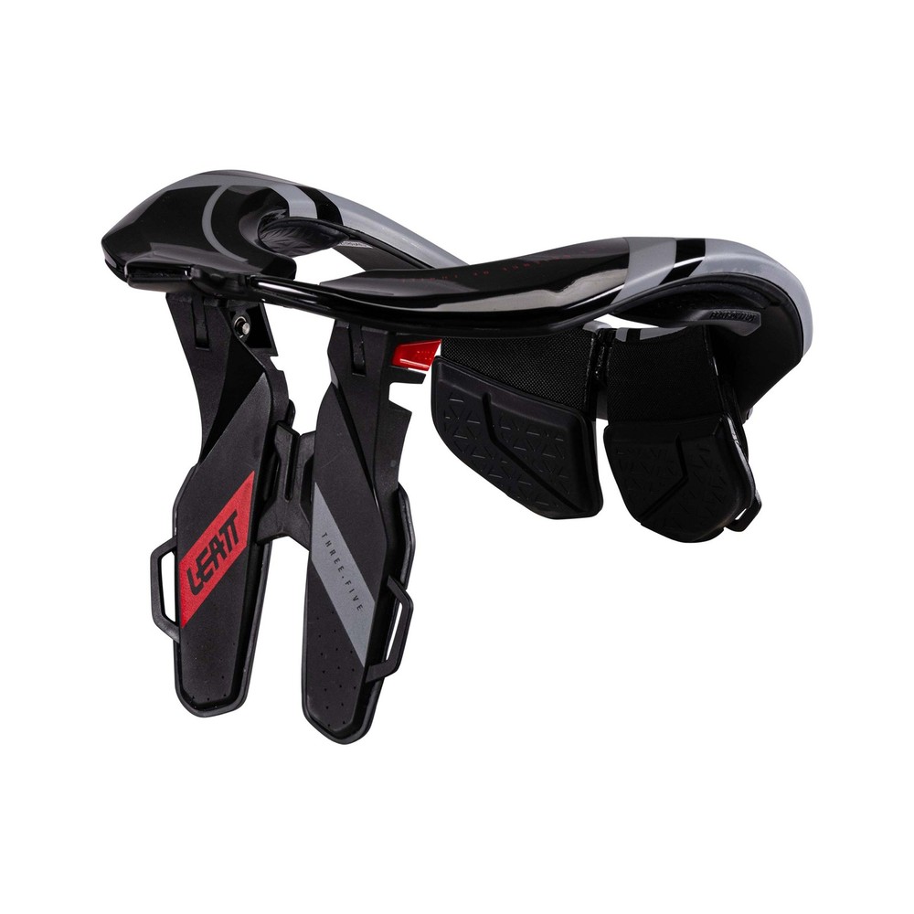 LEATT 3.5 Motorcycle Neck Protector Grey Black CE Certified