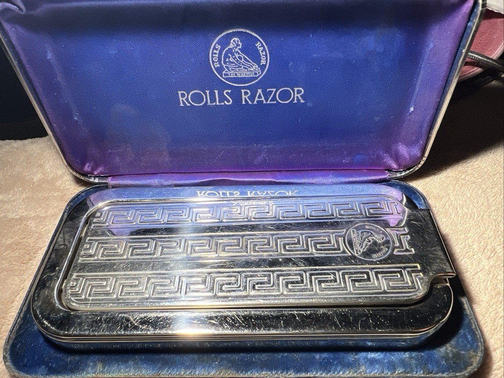 Rolls Razor w/ Instructions Vintage