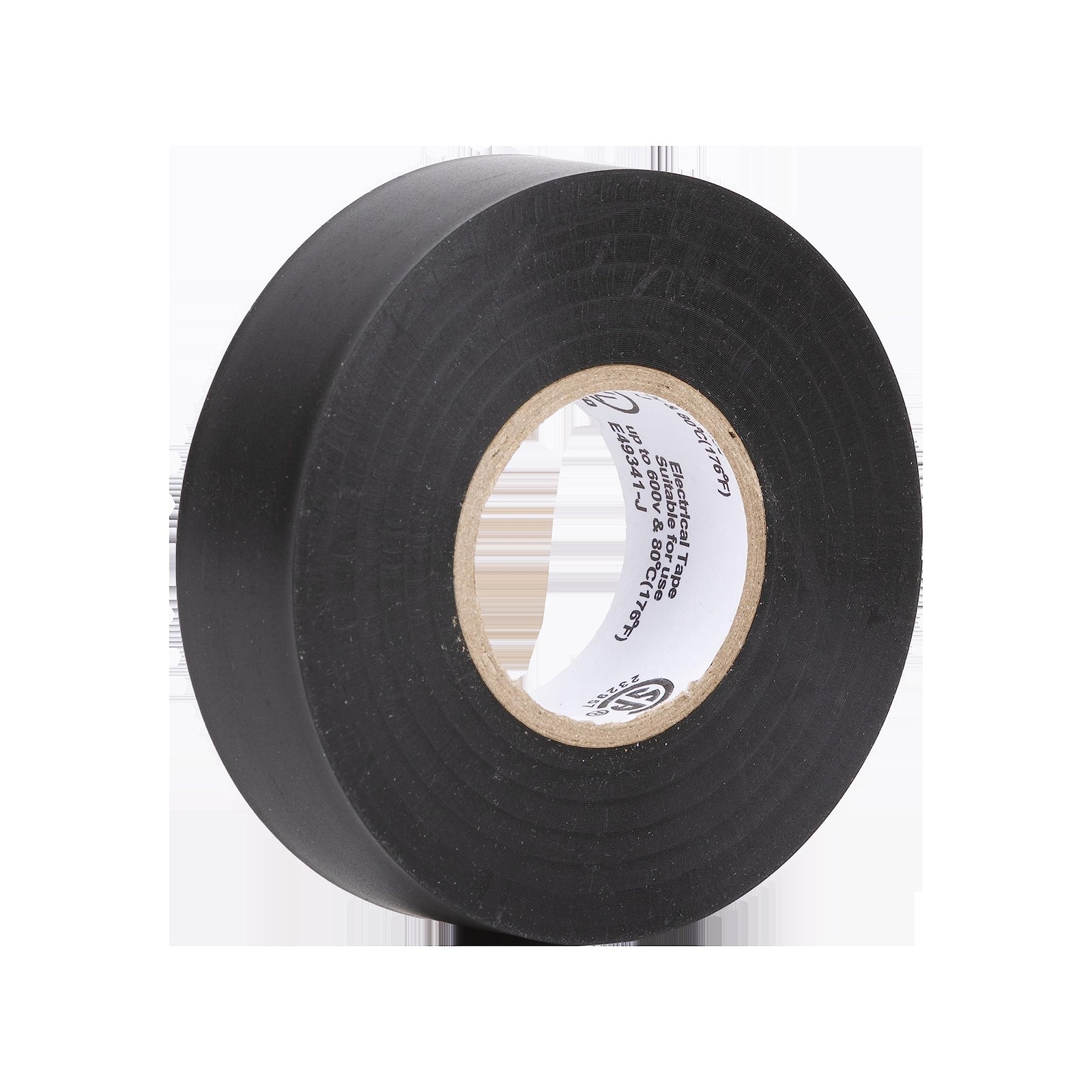 Duck Brand Economy Electrical Tape, 3/4-Inch by 60 Feet, Single Roll, Black