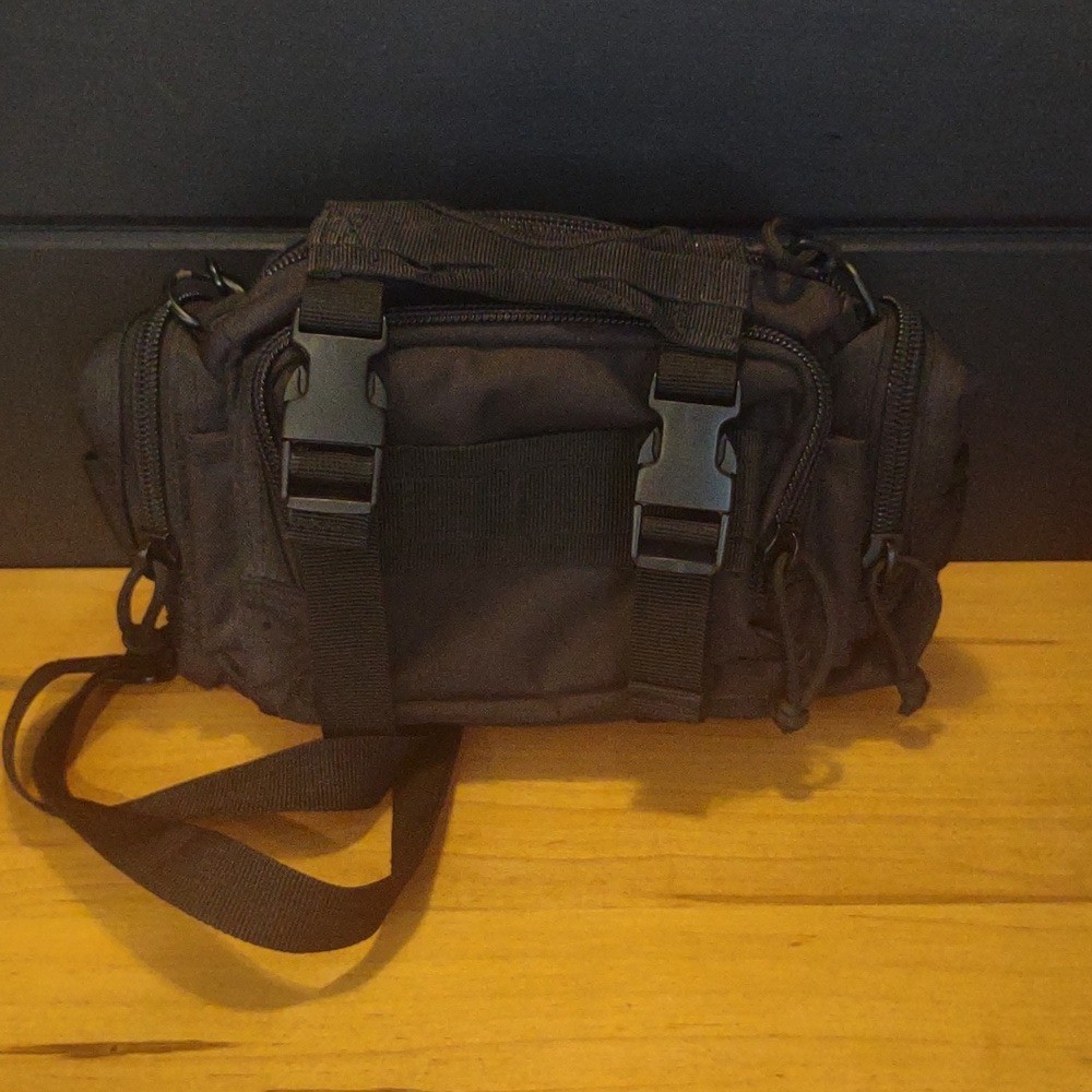 Voodoo Tactical 3 Way Deployment Black Bag