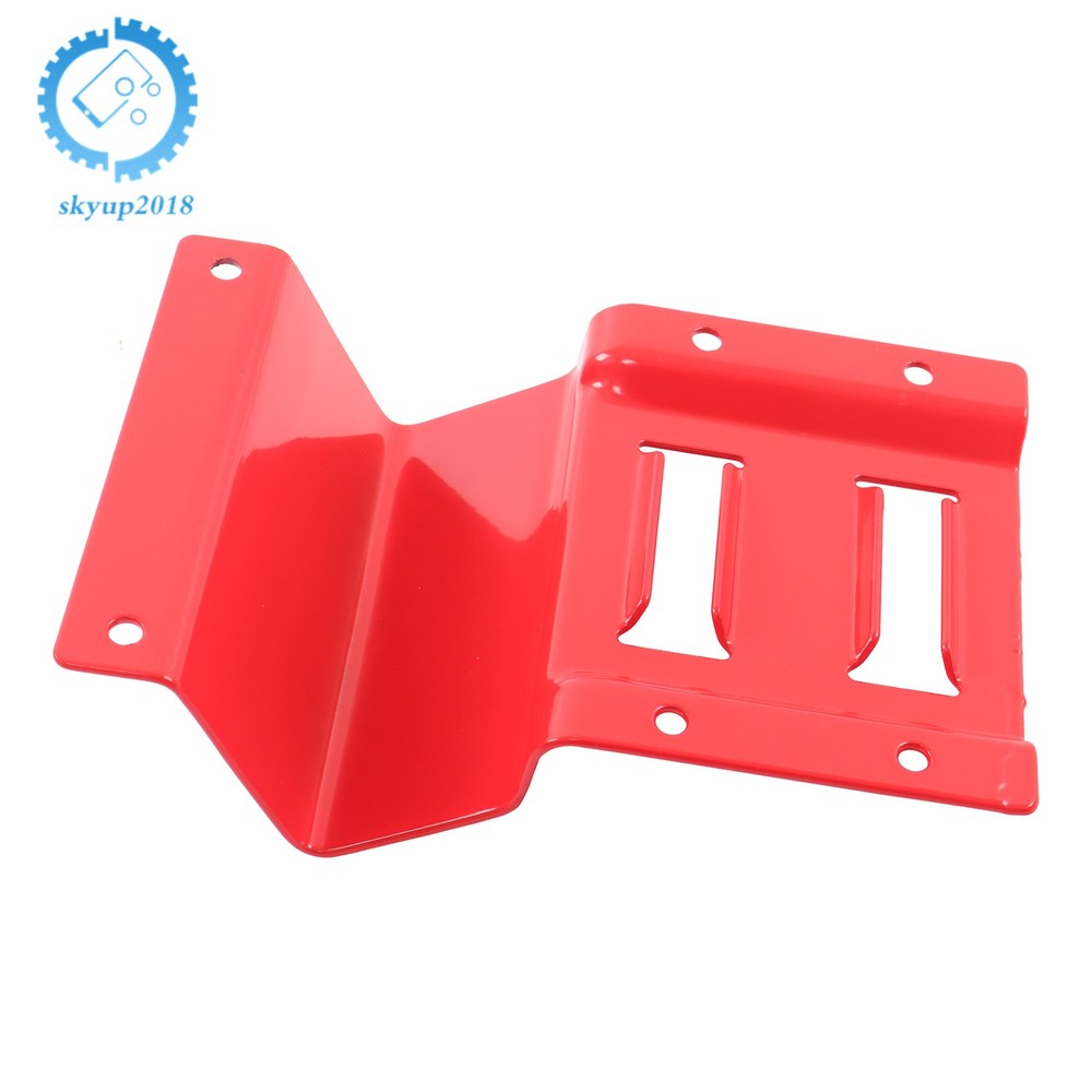 For ATV Trailer UTV Red E Track Wheel Chock Set&8' Red Ratchet Straps Polyester