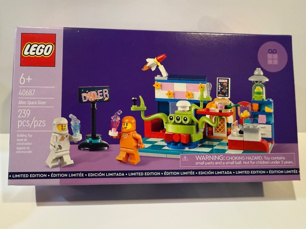 Lego 40687 Alien Space Diner - GWP NIB