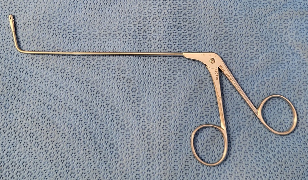 Storz 650210 Up-Curved Biopsy Spoon Forceps