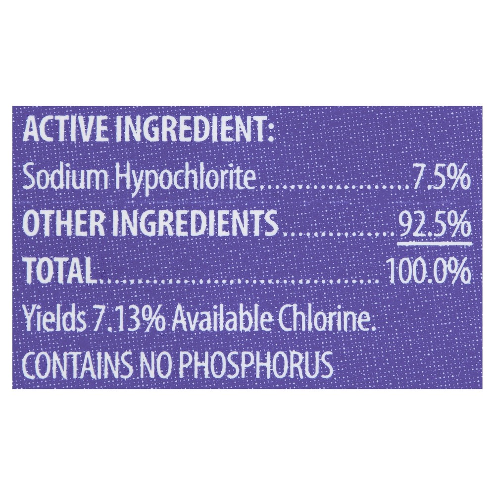 Concentrated Liquid Bleach, 121 fl oz