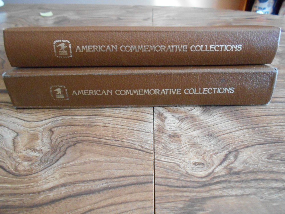 2 USPS 23 Ring American Commemorative Collections Albums No Pages Used