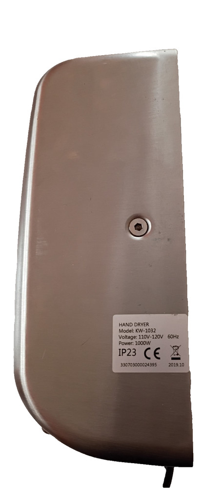 Hand Dryer KW-1032 for Bathroom, Compact thin 110v